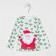 Longsliv "Santa Claus", white color, height 74 cm