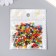 Round beads 6/0 "Multi-colored" 20 g (+ /- 2g)