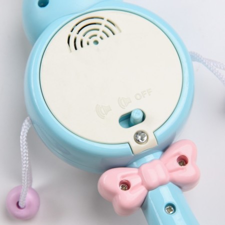 Little Musical Bunny "Bunny", Elastic ears, Mix color, Kroshka Me-5