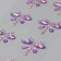 Stick plastic rhinestones "Magic butterflies" mix 10x23 cm