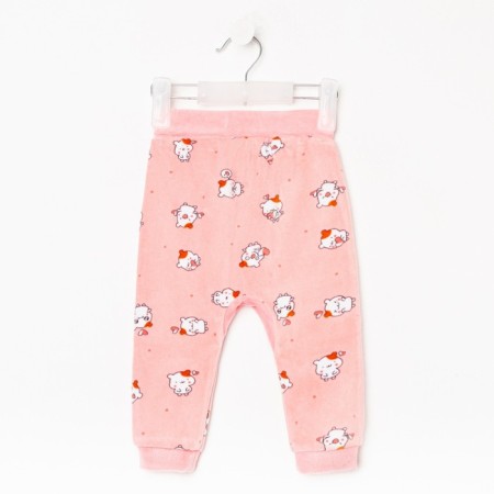 Pants children, peach color, height 62 cm-1
