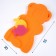 Maxi swimming lining "Bear", yellow/orange color, 55x30x6cm