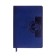 Dated diary of 2025, A6+, 176 sheets "Lyon", solid cover, pancake embossing, with liesa, block 80 g/m2, blue