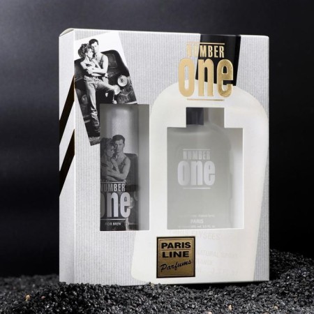 Gift set for men: toilet water Number One+Deodorant-6