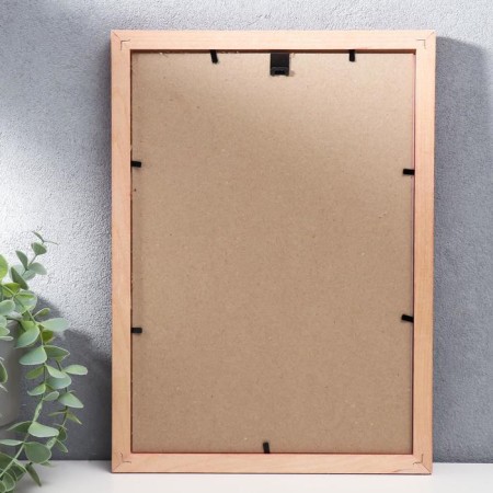 Photo frame pine С20 red 21x30 cm (plastic screen)-2