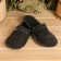 Slips for a bath with a waterproof, non -slip sole, gray, felt