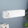 Bathroom cabinet white with a paper holder, 21 x 20 x 70 cm