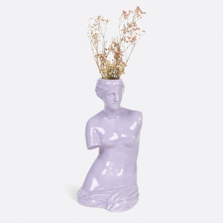 DOIY Venus flower vase, 31 cm, lilac color-2