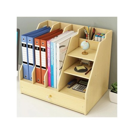Organizer-stand table, DEVENTE. Woodfort, 32.6 x 23.9 x 29.1 cm, MDF, cardboard box-10