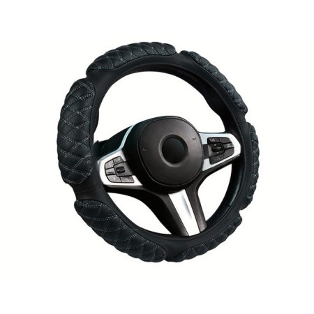 Carfashion scotch steering wheel, size m, black/gray.