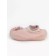 Boots-knees children's FIRST STEP Pure Pink with a breathing sole, size 24, pink color