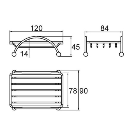 HELP MILARDO 007W000M42, steel-1