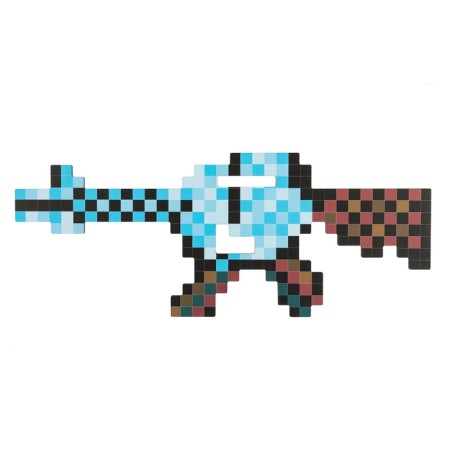 Wooden automatic "Pixel Ice" 49 cm.-2