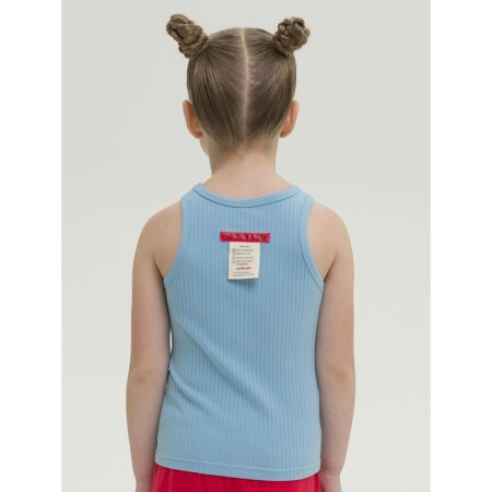 T -shirt for girls, height 86 cm, blue color-1