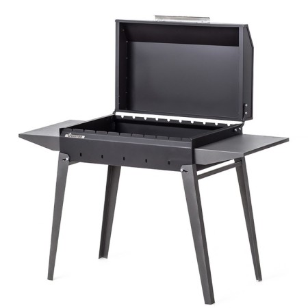 Marbage "Classic 600k" 100.2 x 38 x 69 cm, 2 mm, folding legs, side shelves, lid-1