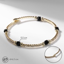 Bracelet with rhinestones 