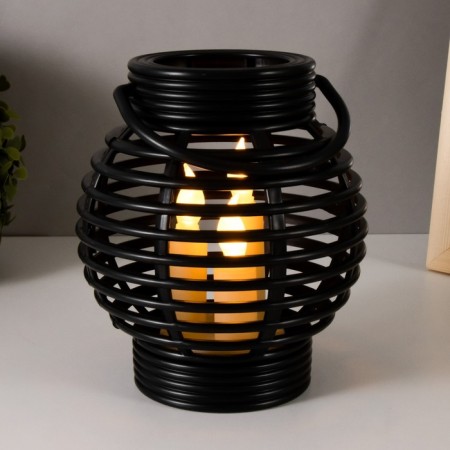 Spick Led Basket from 3haaa Black 14.5x14.5x17.5 cm Risalux-2