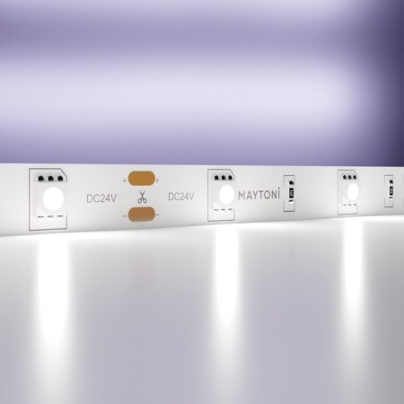 Maytoni Led Strip 10162, 24V, 5 m, IP20, 5050, 7.2 W/m, 10x2, 6000K, monochrome-1
