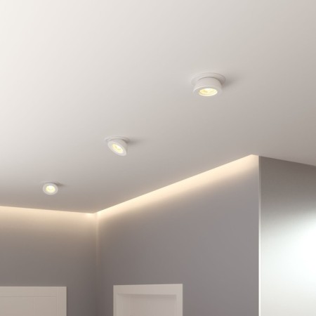 Luminer LED built -in Elektrostandard, Pruno, 90x90x55 mm, 8W, LED, 771LM, 4200K, white color-2