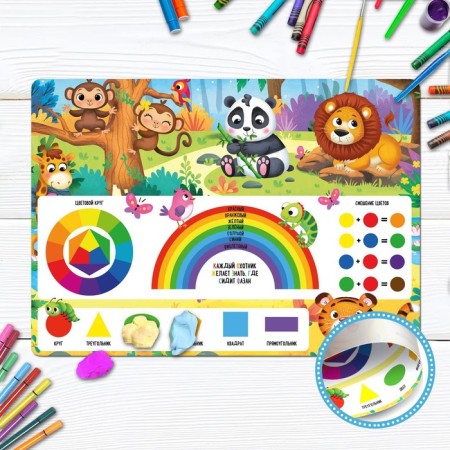 Gluing for creativity, size: 70 × 50 cm-1