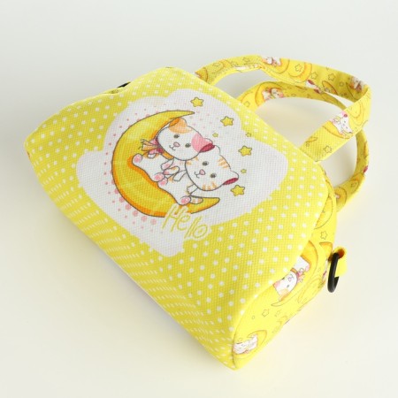 Bag Cat Cat, 21*8*13.5, lightning departure, string reg, yellow-3