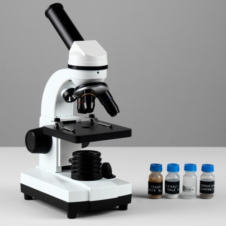 Microscope Laboratory multiplicity 40,100,400, backlight-1