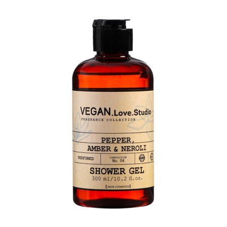 Shower gel Vegan.love.studio spinning aroma, 300 ml