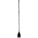 2-lobed Kelpie oar, adjustable, aluminum