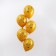 Shar Latex 12 "" Funny Party ", pastel, set of 5 pcs., Color yellow