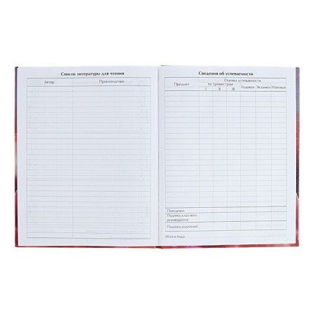 Diary for grades 5-11 "kittens in the clouds", hard cover, holography, 48 sheets-7