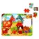 Puzzle in the frame "On the farm", 34 parts + coloring