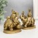 NECKE Polystone set 2 pcs "Elephants with a jug and ball" 6.2x7x7.5 cm