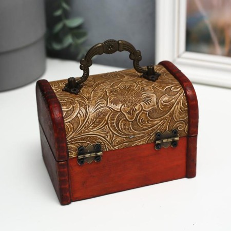 Casket chest "Fluffy branches" mix 8.5x12x8.8 cm-5