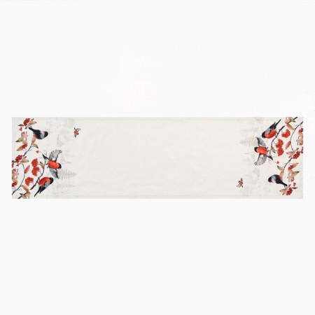 New Year. Driving Ethel "Bullfinchi on branches" 40x149 cm, 100% HL, sarzha 190 g/m2-5