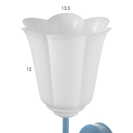 Bra "Online" (Color.) 1x15W E27 Model: BR 02086 Blue 10.5x15x27cm-5