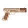 A prefabricated model of wood "Pistol Defender"