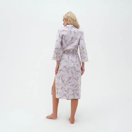Халат KAFTAN Birds, цвет серый, размер 40-42-2