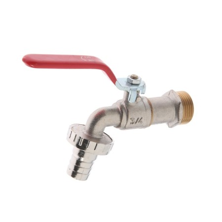 Water tap for the Zein English fitting, 3/4 ", nickelly brass-1