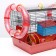 Homa 4 rodents cell, 55 x 37 x 42 cm, mix of flowers