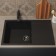 Uperwood Econ UPD-507, oval, color 004 Black matte