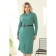 Women's dress, size 52, green color