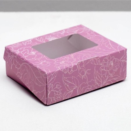 Confectionery packaging, boxing box "Tenderness", 10 x 8 x 3.5 cm