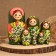 Nesting doll 7 puppet "Arina", 21cm