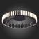 Ceiling Ceiling ST LUCE. SL6203.402.40. Estense. 1x40 W, LED, 3000K, 3200 LM, 60x60x11 cm, black color
