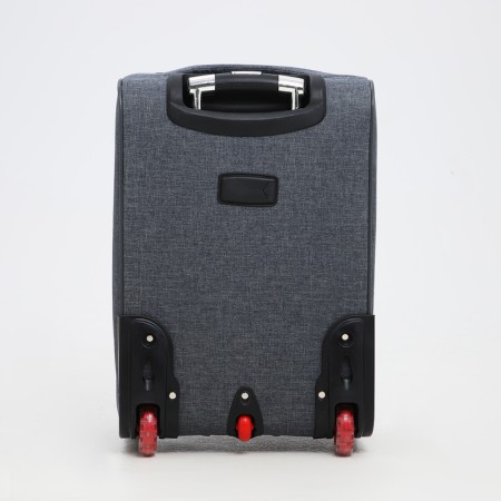 Small 20 suitcase, a lightning department, code lock, 3 wheels, 2 outer pockets, color gray color-6
