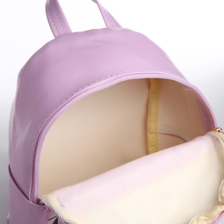 Baby backpack on lightning, lilac color-8
