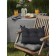 Pillow for Black chair, size 40x40 cm, 2 pcs