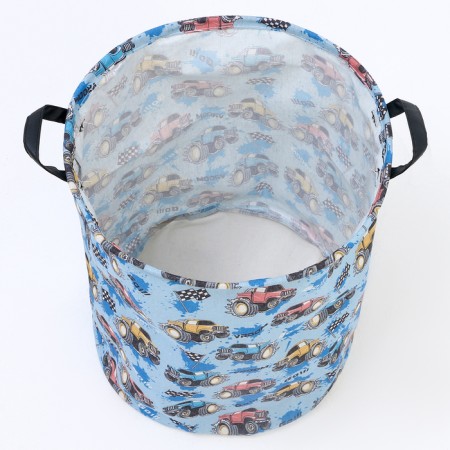 Basket for toys "Machines" 48 × 40 × 40 cm-2