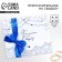 Wedding invitation: with the ribbon "Heart", 13 x 11 cm