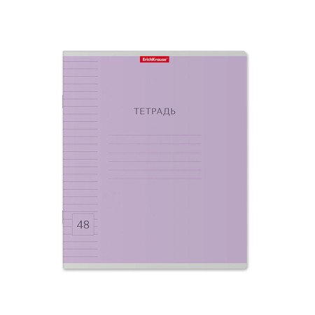 Notebook of 48 sheets in the Erichkrause line "Visio classic", cover coated cardboard, OFSET block 100% whiteness, mix-5